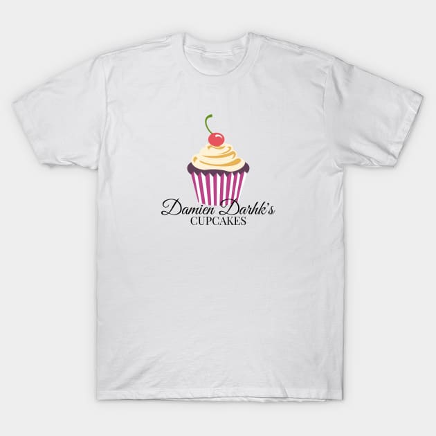 Damien Darhk's Cupcakes T-Shirt by FangirlFuel